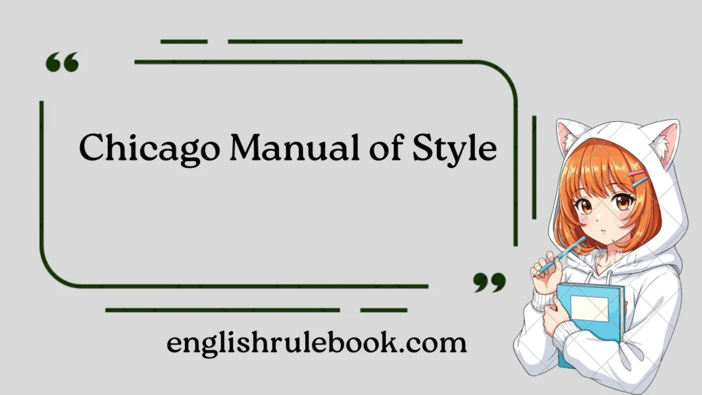Chicago Manual of Style