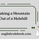 Making a Mountain Out of a Molehill