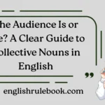 The Audience Is or Are?
