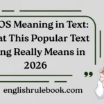AMOS Meaning in Text