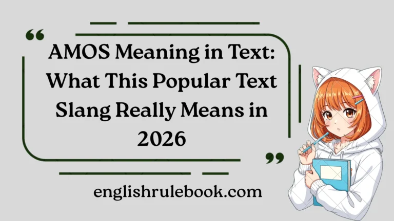 AMOS Meaning in Text