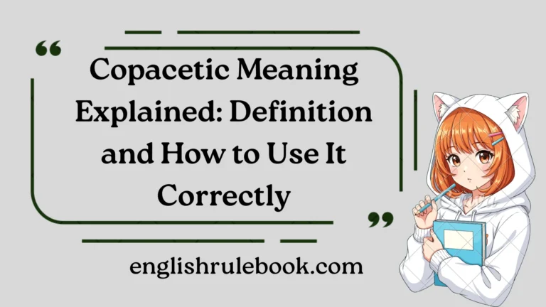 Copacetic Meaning Explained