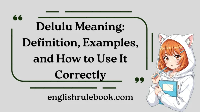 Delulu Meaning