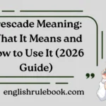 Frescade Meaning