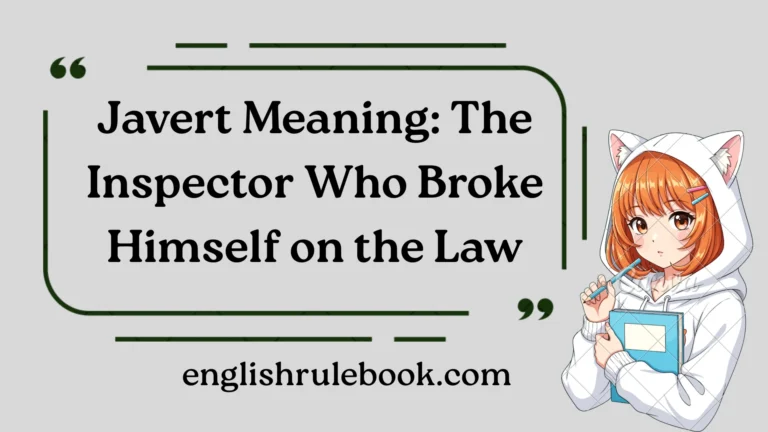 Javert Meaning