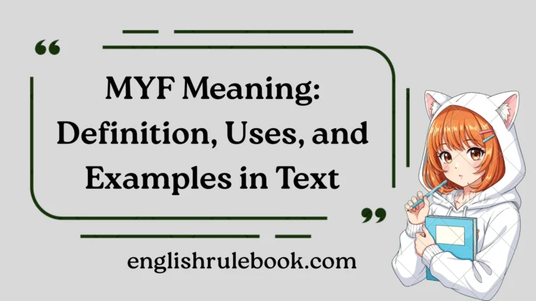MYF Meaning