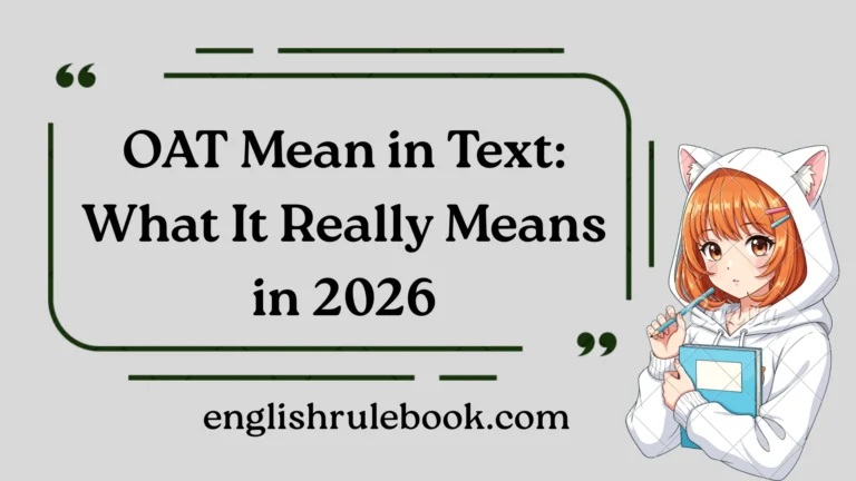 OAT Mean in Text