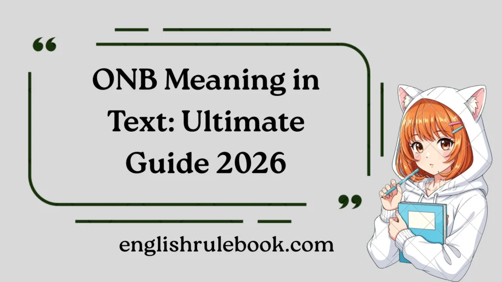 ONB Meaning in Text