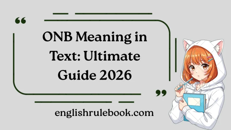 ONB Meaning in Text