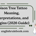 Poison Tree Tattoo Meaning