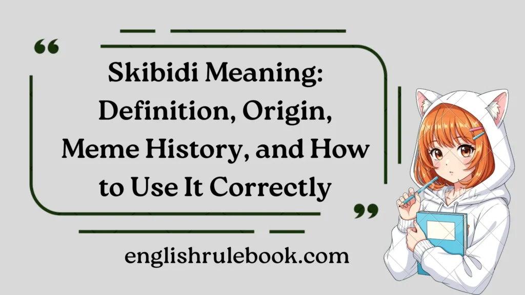 Skibidi Meaning