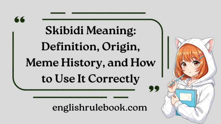 Skibidi Meaning