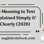 TB Meaning in Text