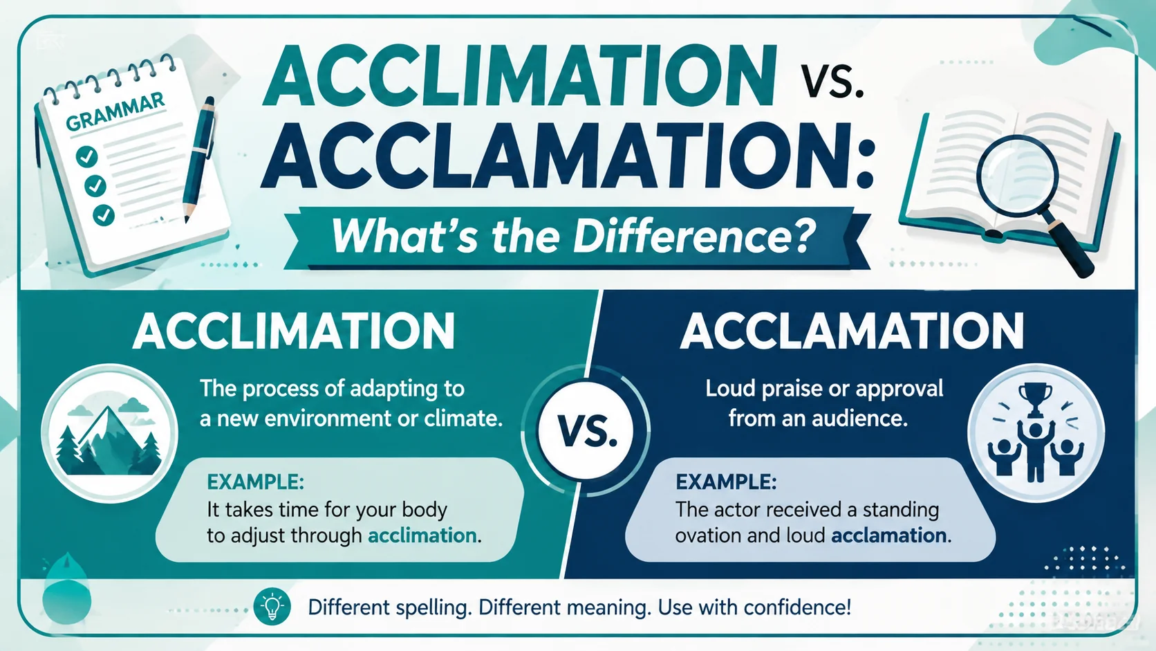 Acclimation vs. Acclamation: What’s the Difference?