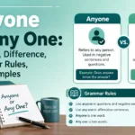 Anyone or Any One: Meaning, Difference, Grammar Rules, and Examples