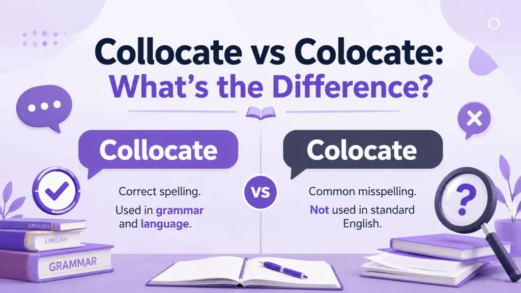 Collocate vs Colocate: What’s the Difference?