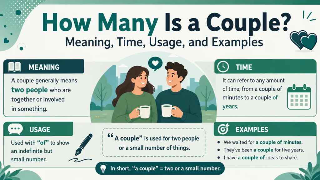 How Many Is a Couple? Meaning, Time, Usage, and Examples