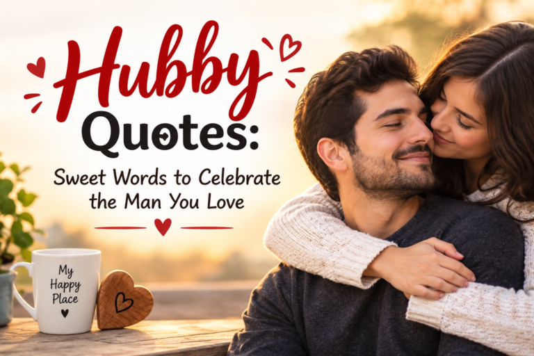 Hubby Quotes