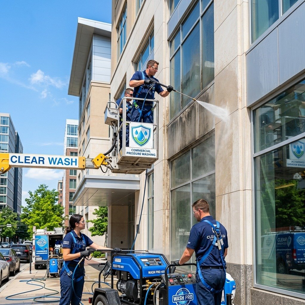 Commercial Pressure Washing