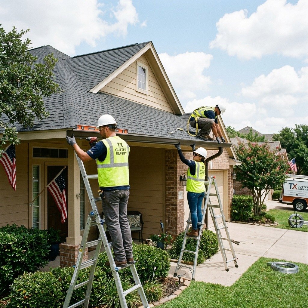 gutter installation
