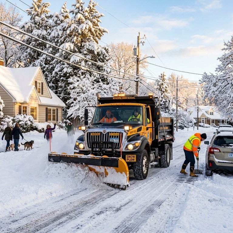 Snow Plowing