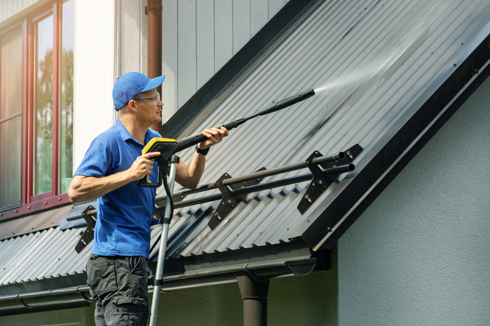 Pressure washing service