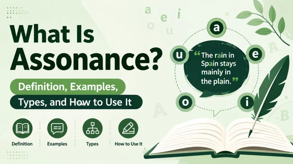 What Is Assonance? Definition, Examples, Types, and How to Use It