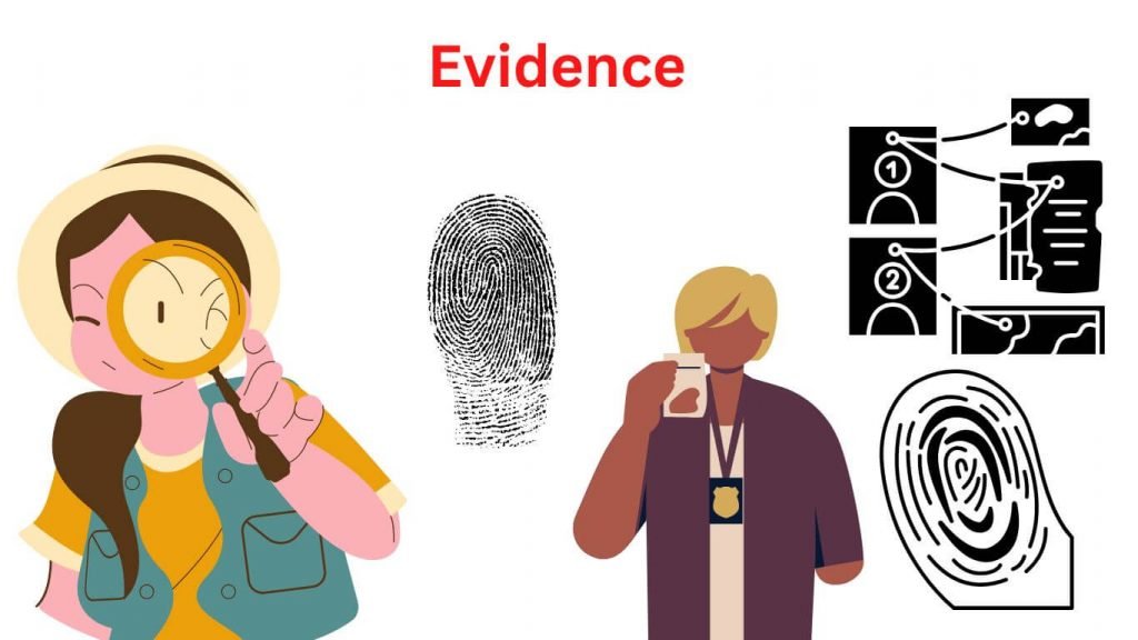 evidenced meaning
