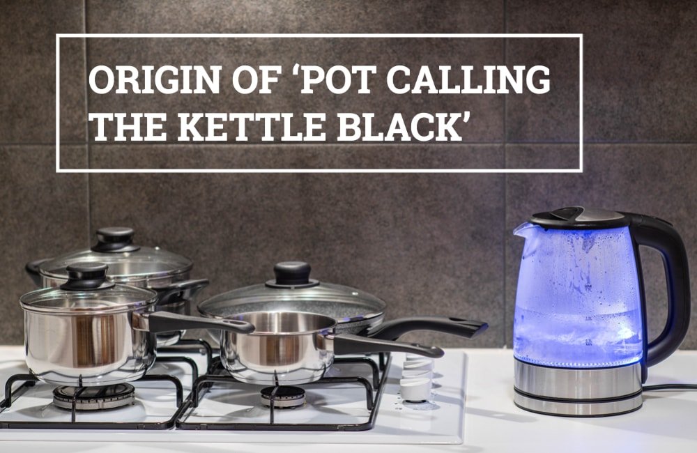 that's calling the kettle black