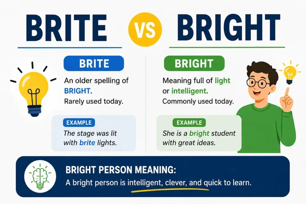 brite meaning