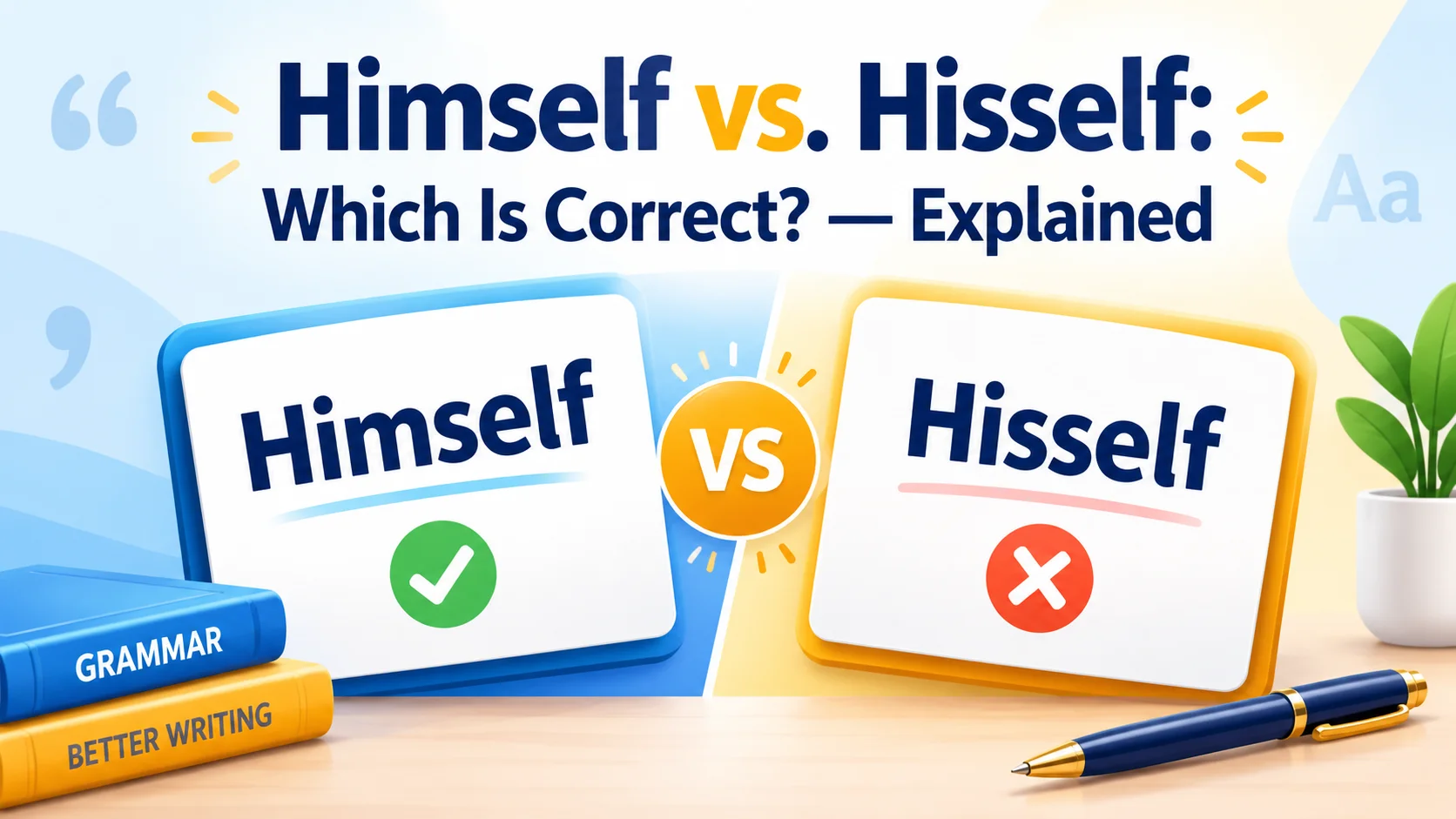 hisself or himself
