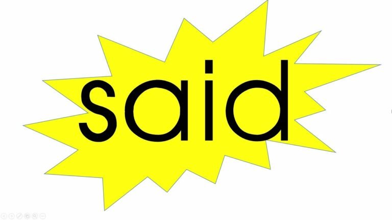 spell says